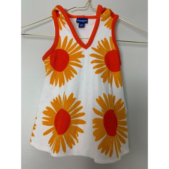 Marimekko For Target Baby Retro Floral Swim Summer Towel Dress Coverup 12M - Picture 1 of 5